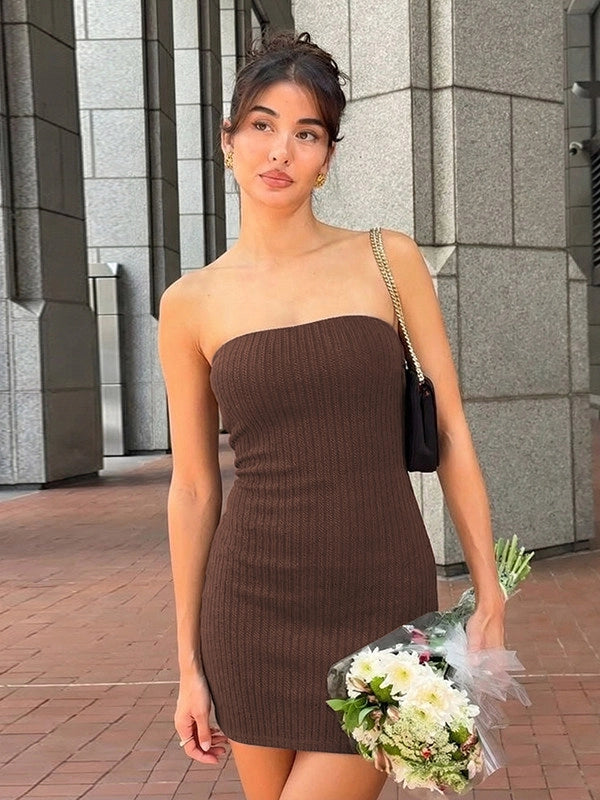 Jacquard Two-Piece Mini Skirt Set [2UB6P4R4]