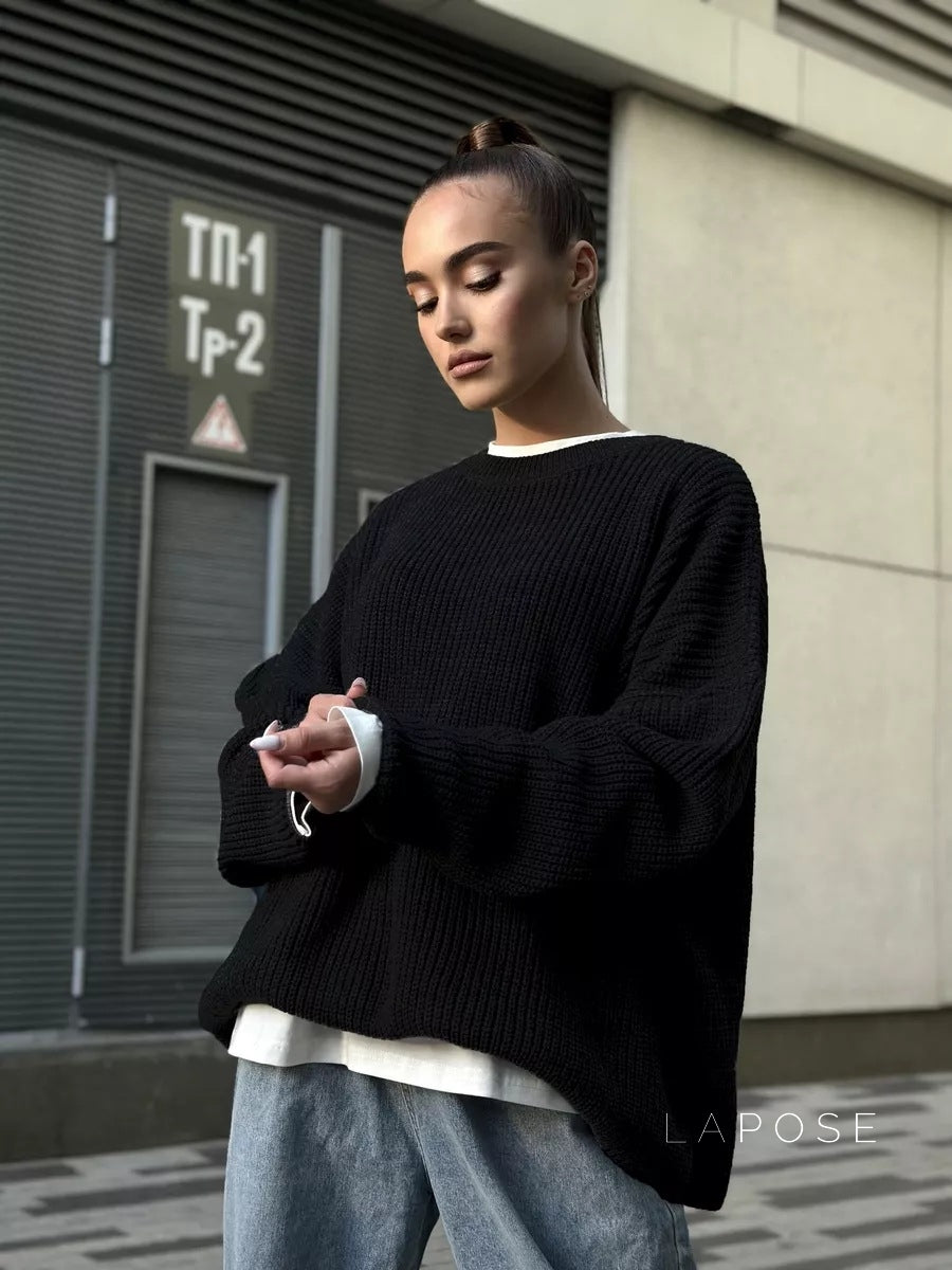 Jadalyn Cozy Pullover Sweater [SWJQK53M]