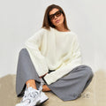 Jadalyn Cozy Pullover Sweater [OM2L3XZB]