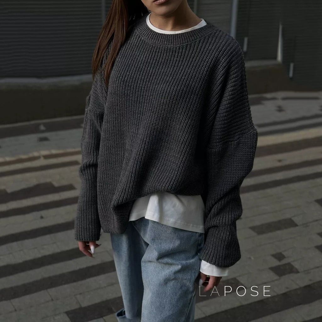 Jadalyn Cozy Pullover Sweater [2WAMKUMP]