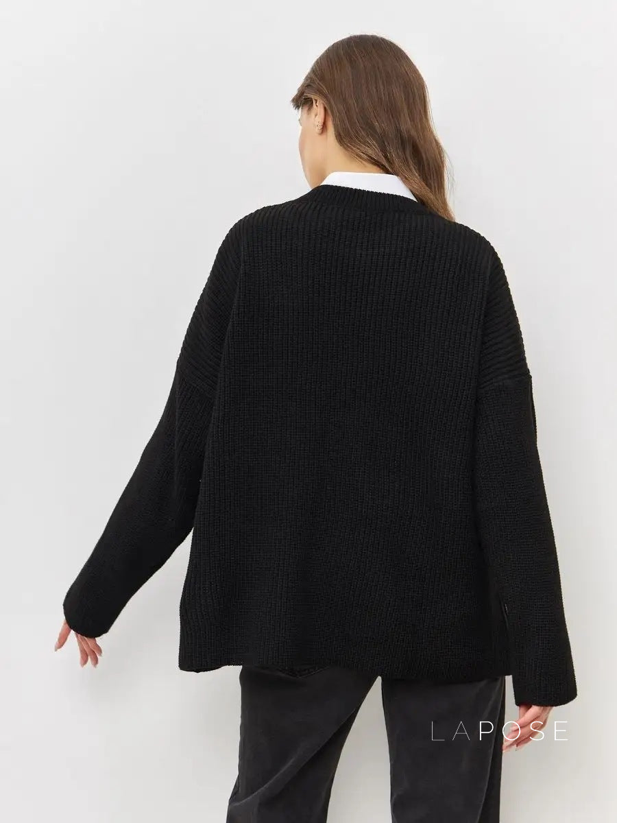 Jadalyn Cozy Pullover Sweater [W3DNWH3A]