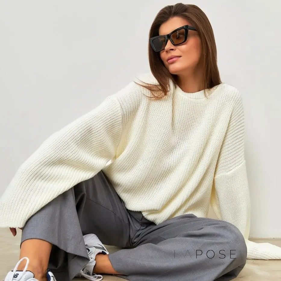 Jadalyn Cozy Pullover Sweater [YECJ8ZV2]