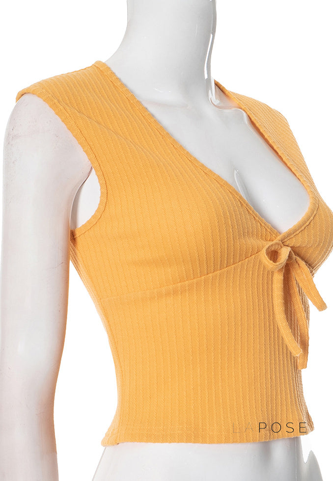 Jadyn Ribbed Scoop Neck Top [OV7KX2PD]