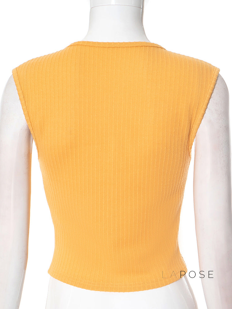 Jadyn Ribbed Scoop Neck Top [R8F5W9YB]