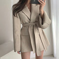 Jalaya Tailored Belted Coat [68825MLK]