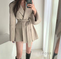Jalaya Tailored Belted Coat [A7YFHSDF]