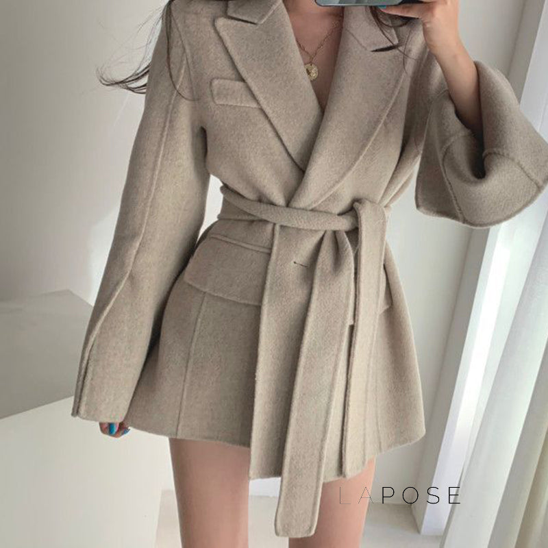 Jalaya Tailored Belted Coat [JULOC1W7]