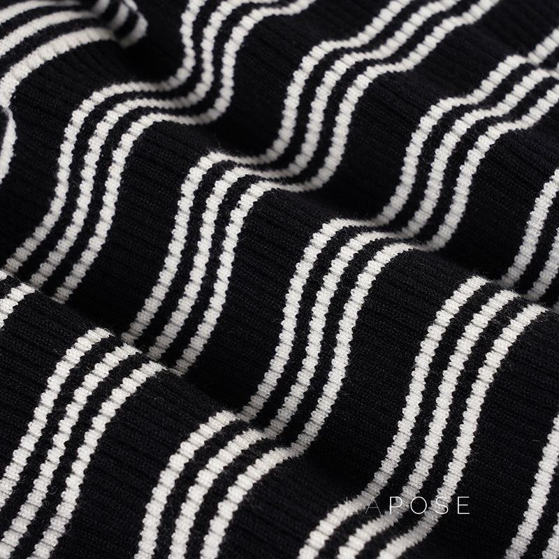 Jamari Striped Cardigan Short Set [18Y9TWKB]