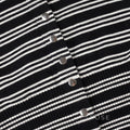 Jamari Striped Cardigan Short Set [E1PN3873]