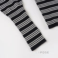 Jamari Striped Cardigan Short Set [6BAQN2LT]