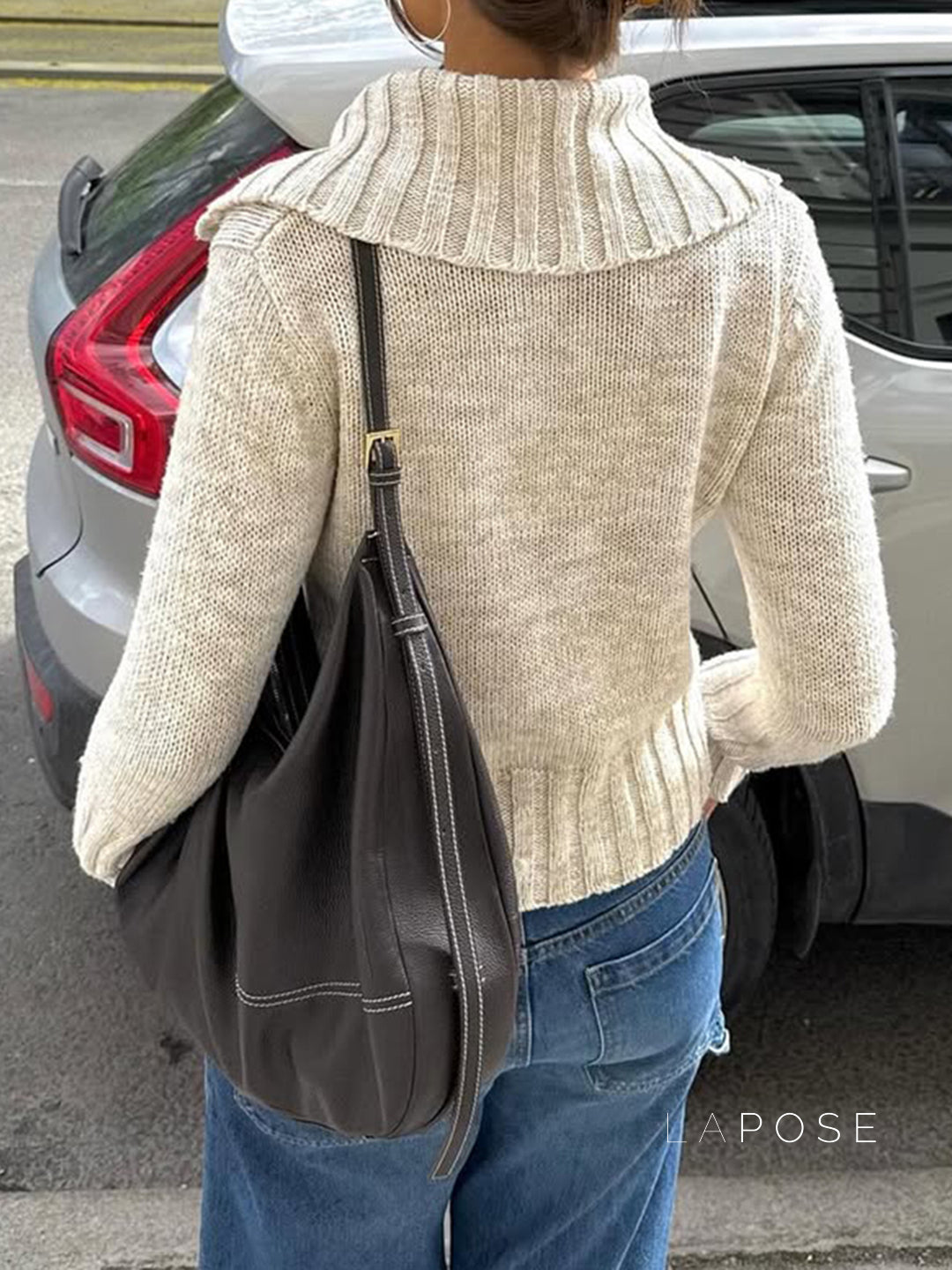 Jamileth Knit Button-Up Cardigan [RAMDK80Y]