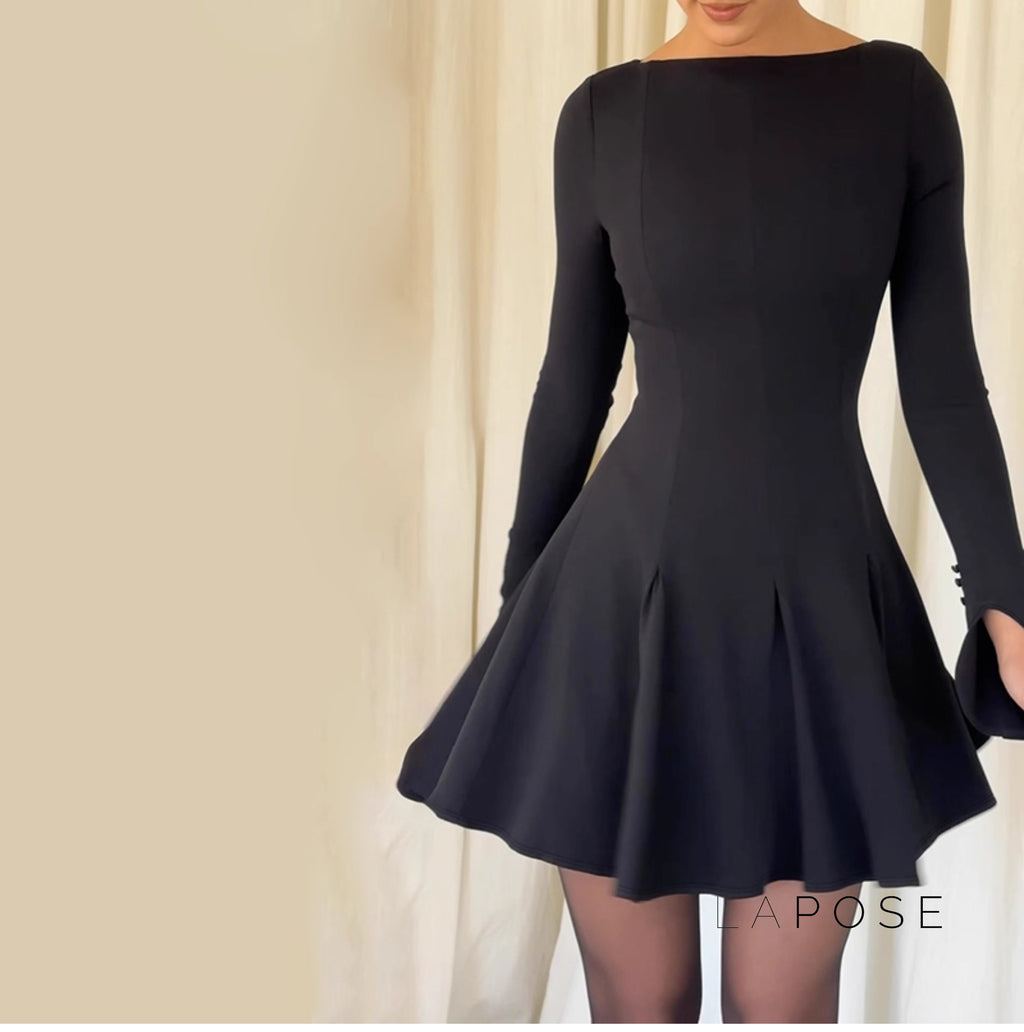 Jamyah Pleated Mini Dress [W6FLDMZ2]