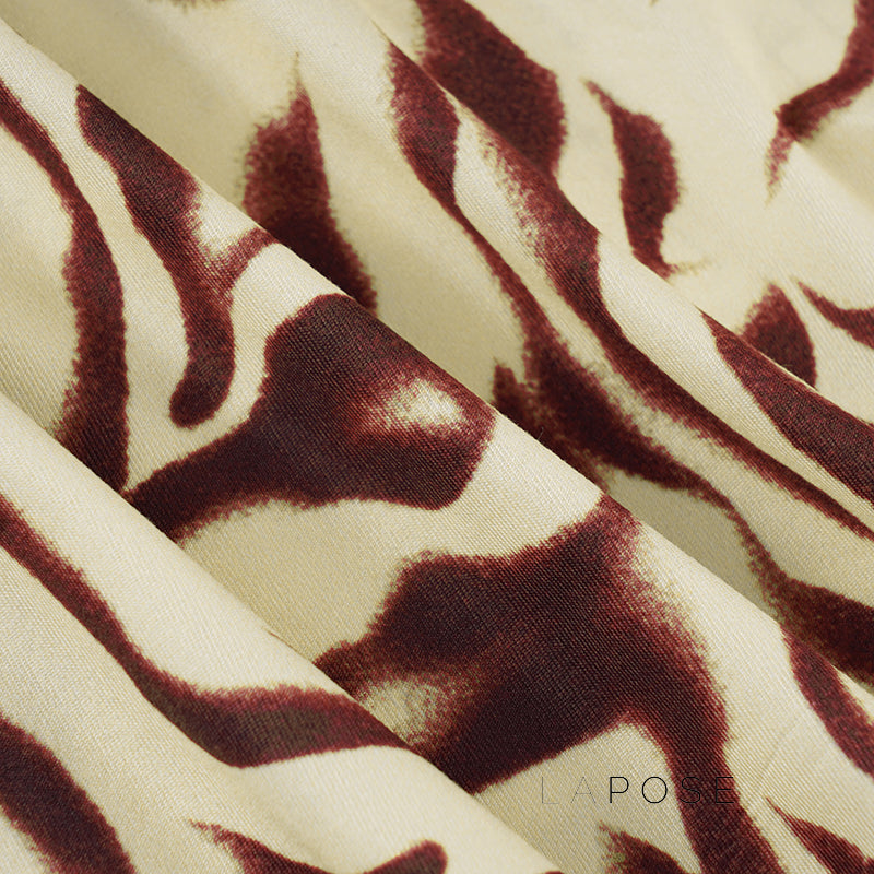 Jannat Retro Ripple Midi Skirt [CTO3YLIJ]