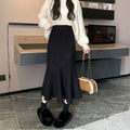 Janyla Knit Fishtail Skirt [ZPIQ6XNB]