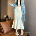 Janyla Knit Fishtail Skirt [8V7BHB4E]