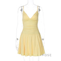 Javeah Ruched Bodycon Mini Dress [48LLNLPD]
