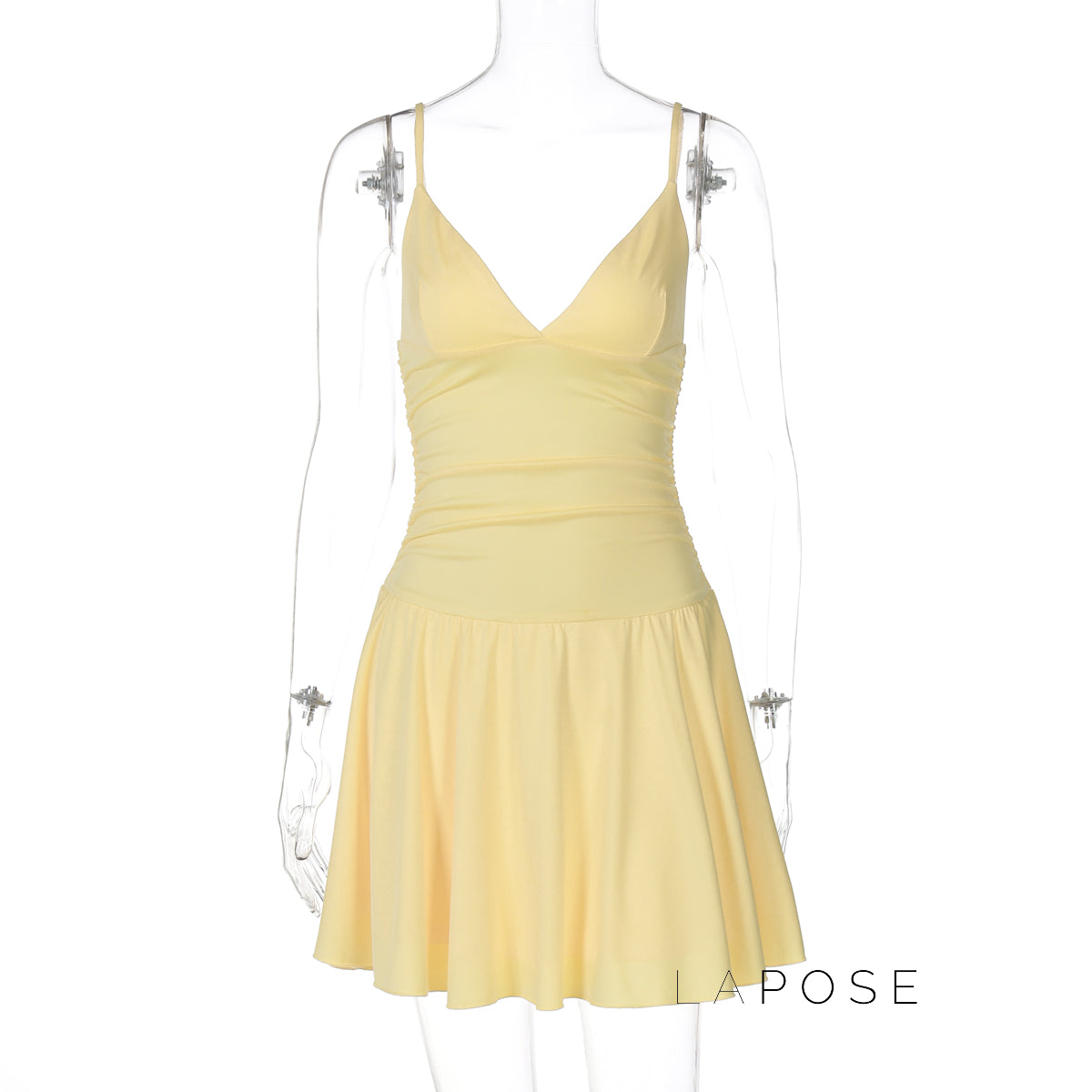 Javeah Ruched Bodycon Mini Dress [48LLNLPD]