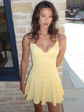 Javeah Ruched Bodycon Mini Dress [R0CEU7UM]