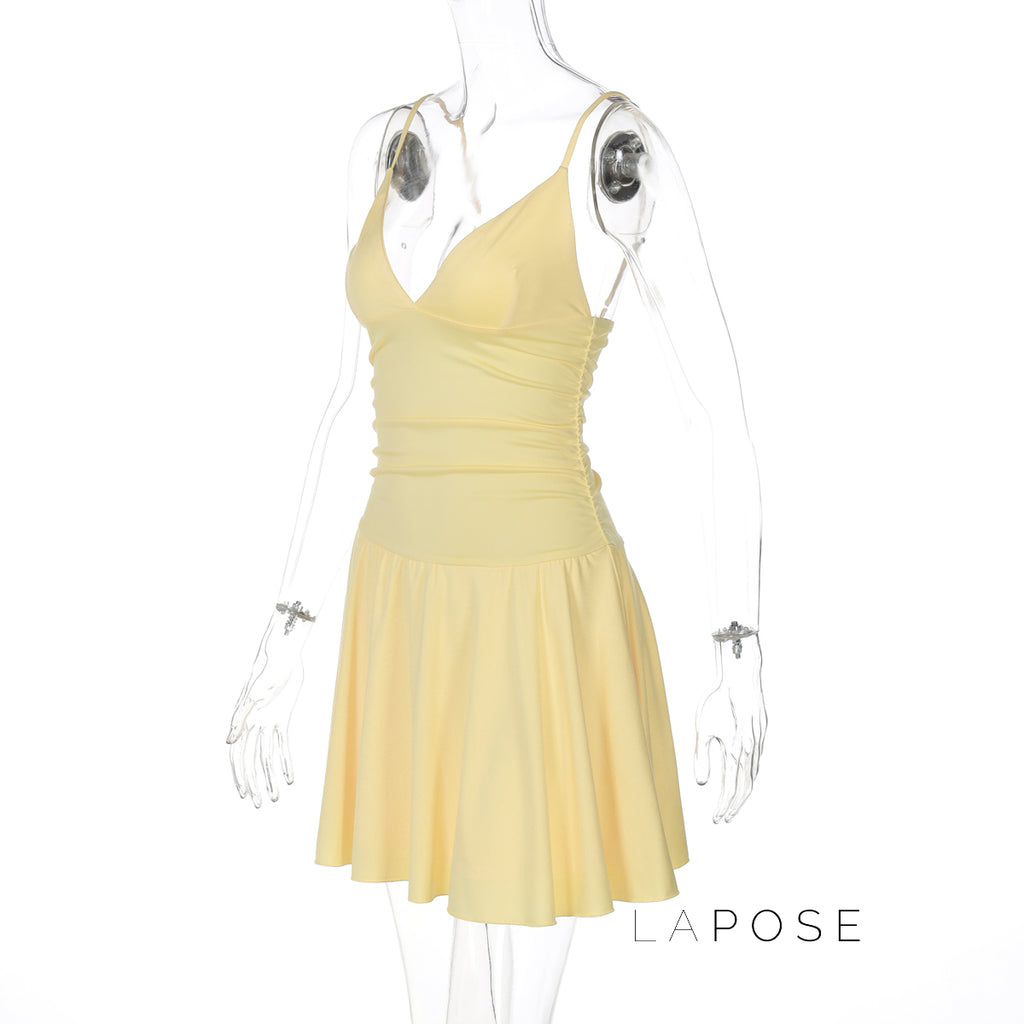 Javeah Ruched Bodycon Mini Dress [RAGSEP3R]