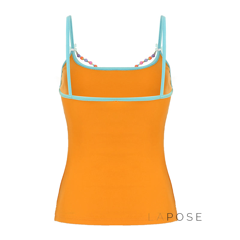 Jayana Beaded Bow Crop Top [JYBU3GIM]
