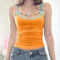 Jayana Beaded Bow Crop Top [SL8BTUVA]