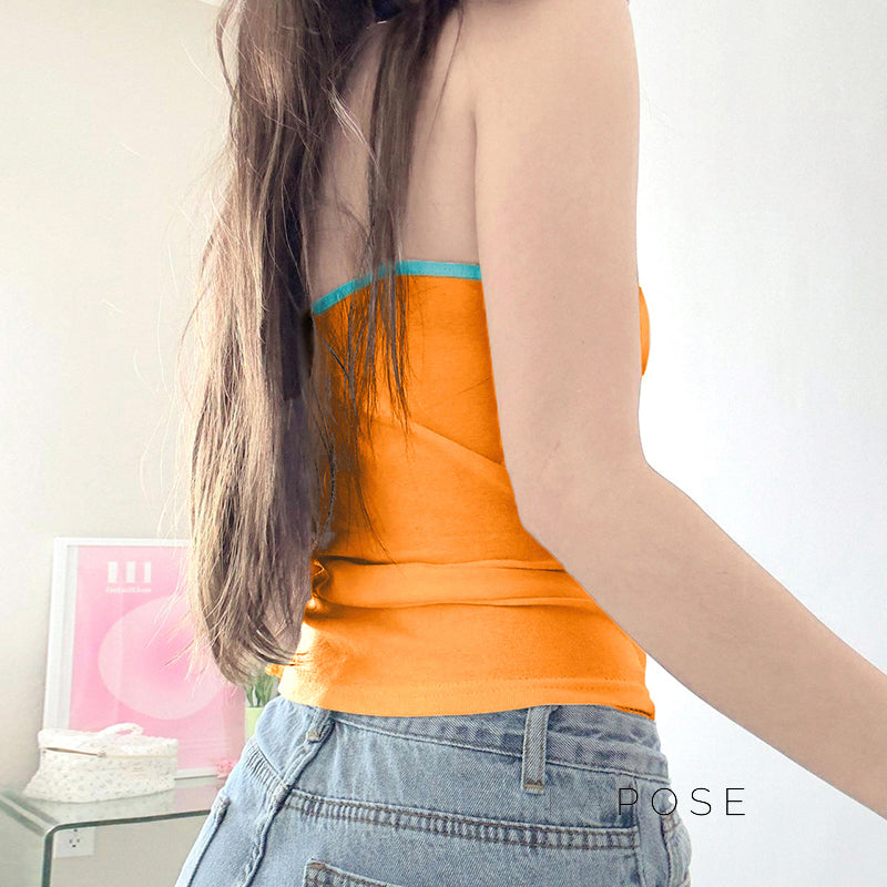 Jayana Beaded Bow Crop Top [IR8X16P9]