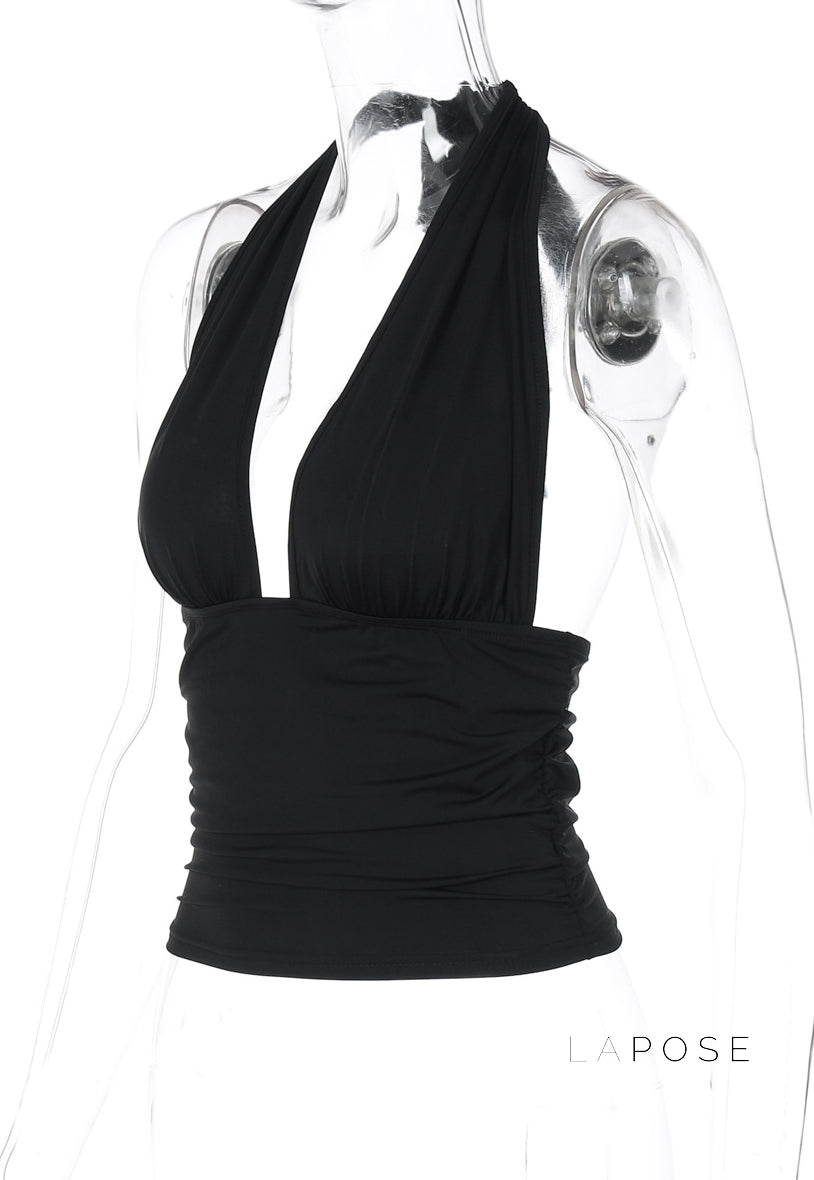 Jayana Halter Crop Top [08DN9KVT]