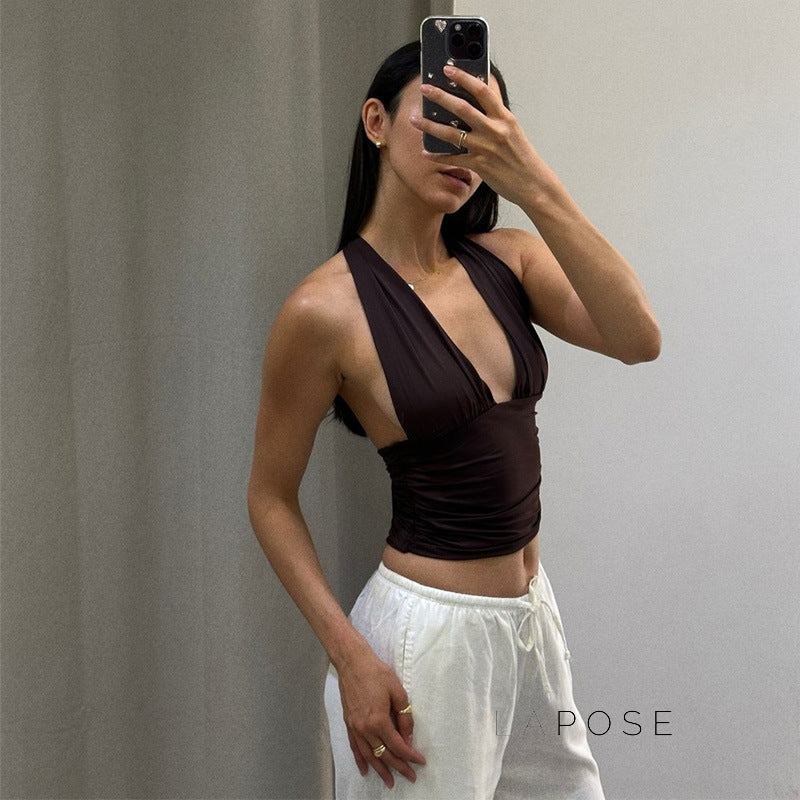 Jayana Halter Crop Top [393OPUV5]