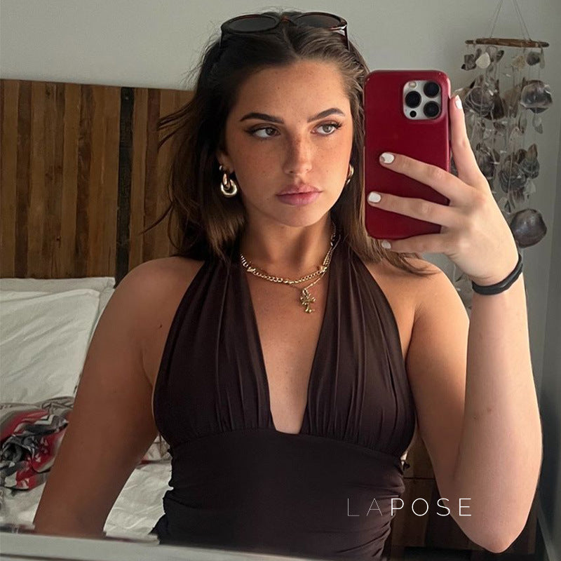 Jayana Halter Crop Top [2CQL4WQG]