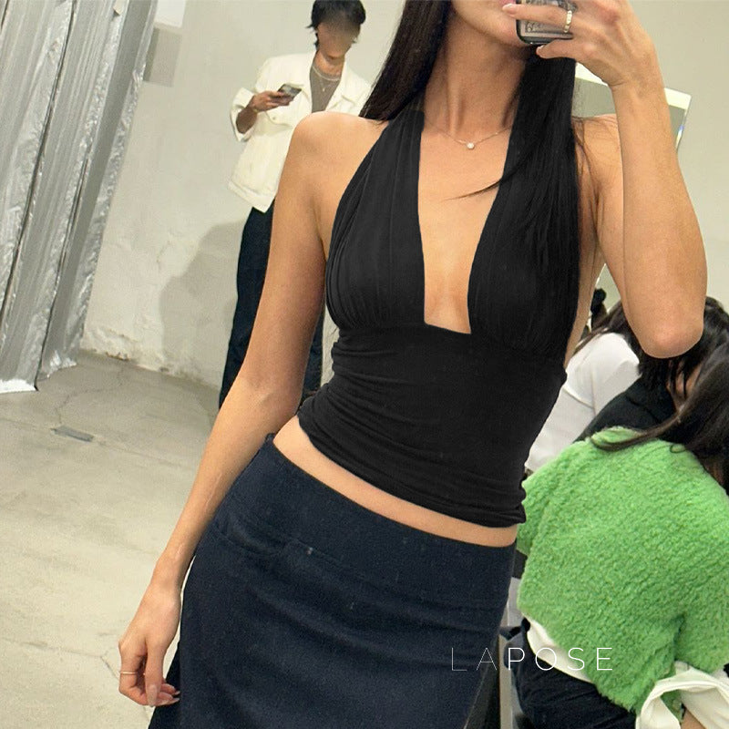 Jayana Halter Crop Top [CEYMP0OS]