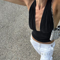 Jayana Halter Crop Top [8WAHZUPO]