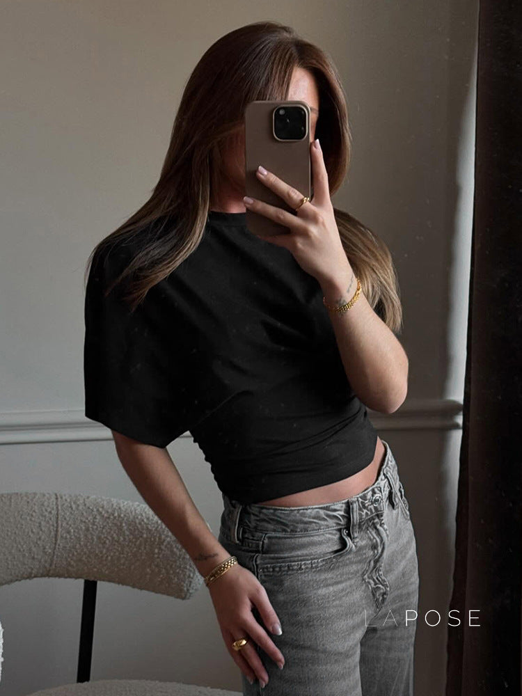 Jaylynn Relaxed Crop Top [R20EQ7T7]