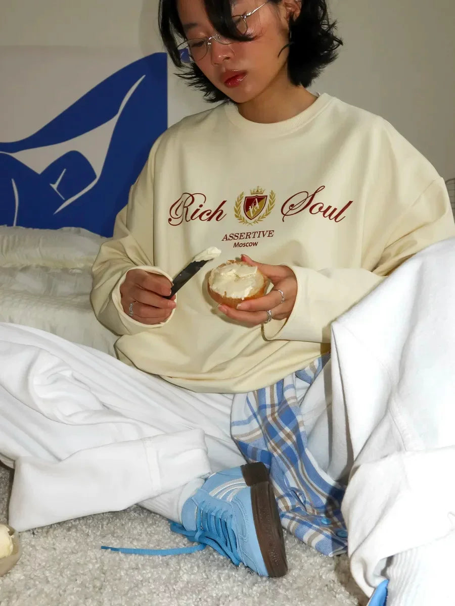 LaPose - Jayme Graphic Long Sleeve Top