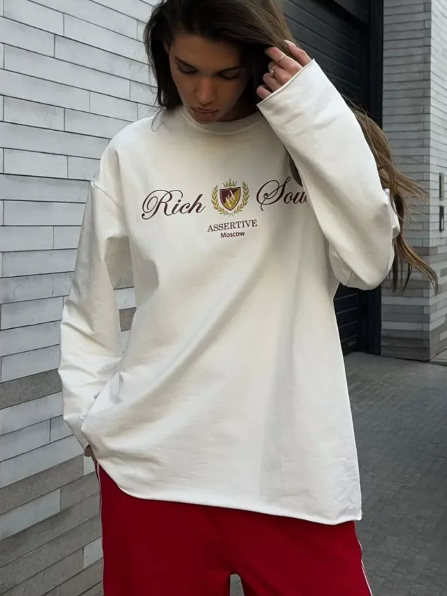 LaPose - Jayme Graphic Long Sleeve Top