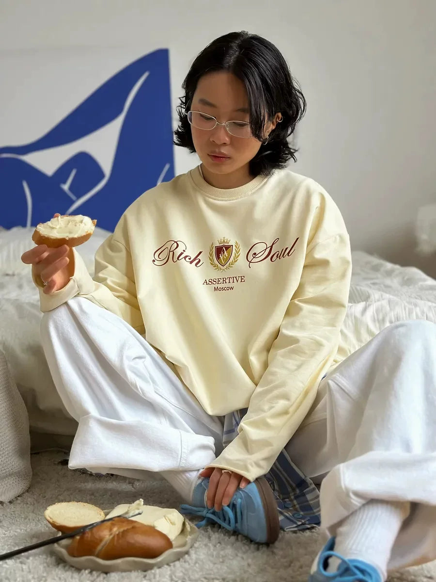 LaPose - Jayme Graphic Long Sleeve Top