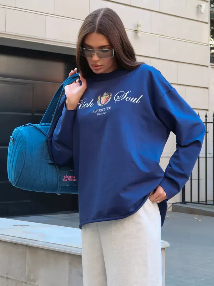 LaPose - Jayme Graphic Long Sleeve Top