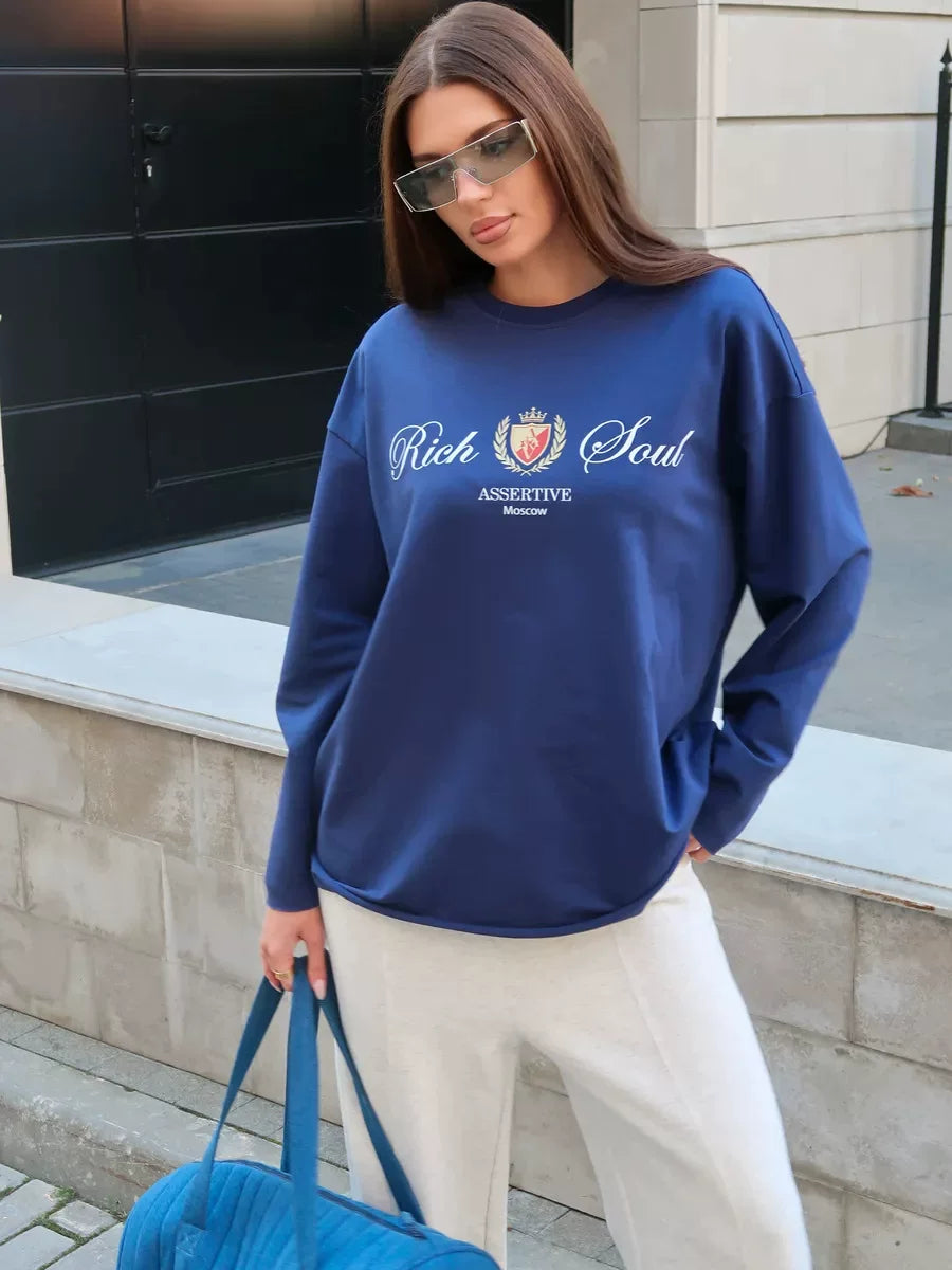 LaPose - Jayme Graphic Long Sleeve Top