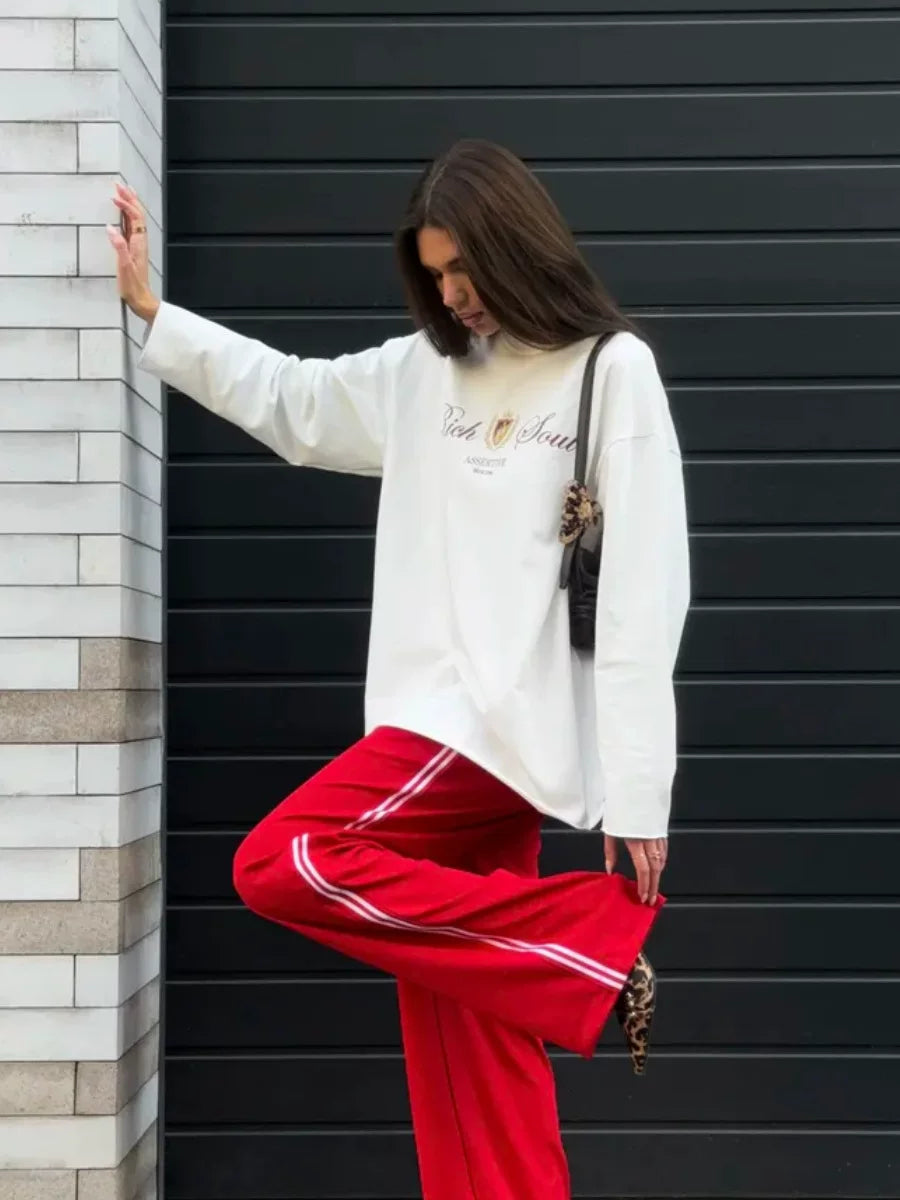 LaPose - Jayme Graphic Long Sleeve Top
