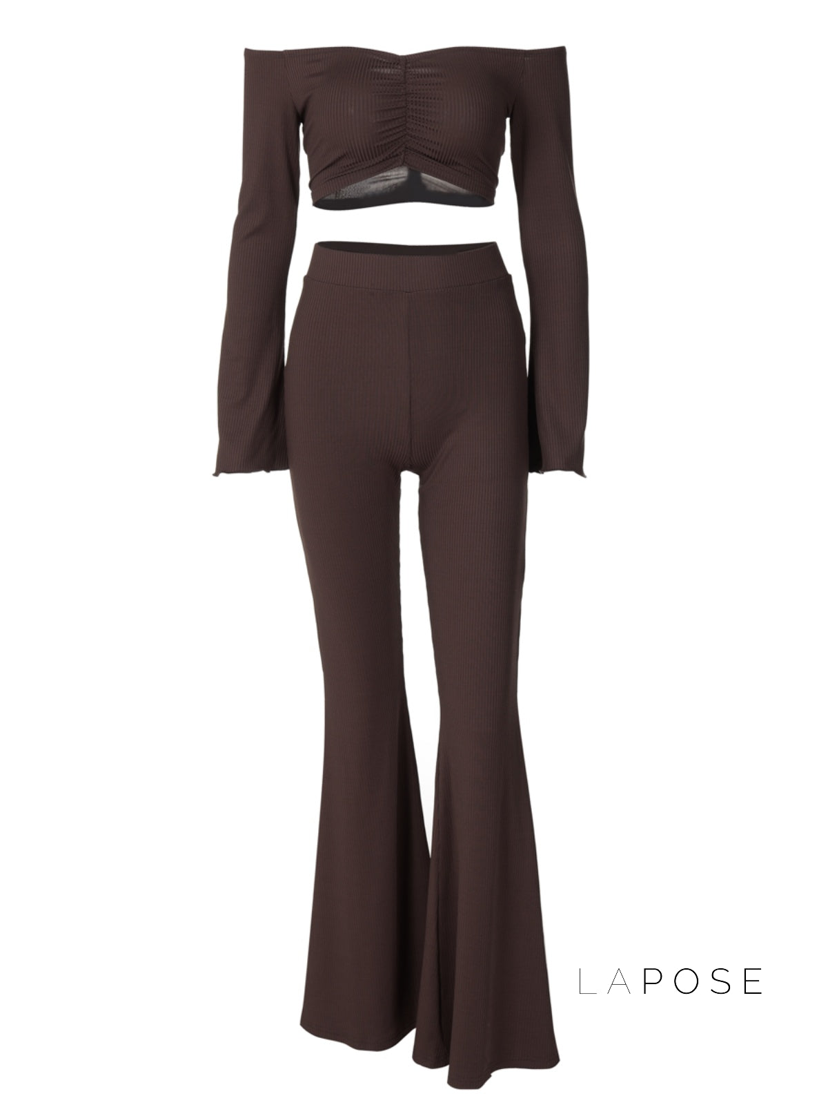 Jazmin One-Shoulder Pleated Pant Set [BWA6RJNY]