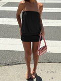 Jeanelle Strapless Mini Dress [HWM4SWPG]