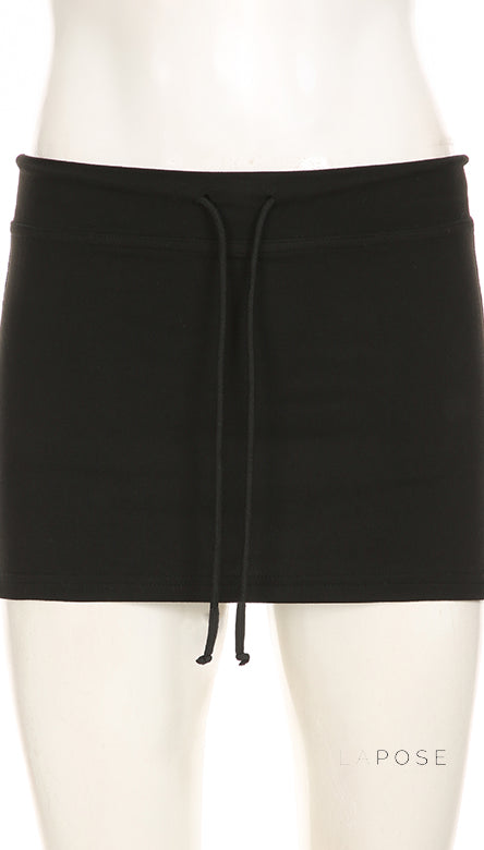 Jenna Knit Lace-Up Mini Skirt [TCUAQBOQ]
