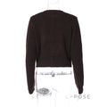 Jennah Coffee Knit Cardigan [6GZKOA97]