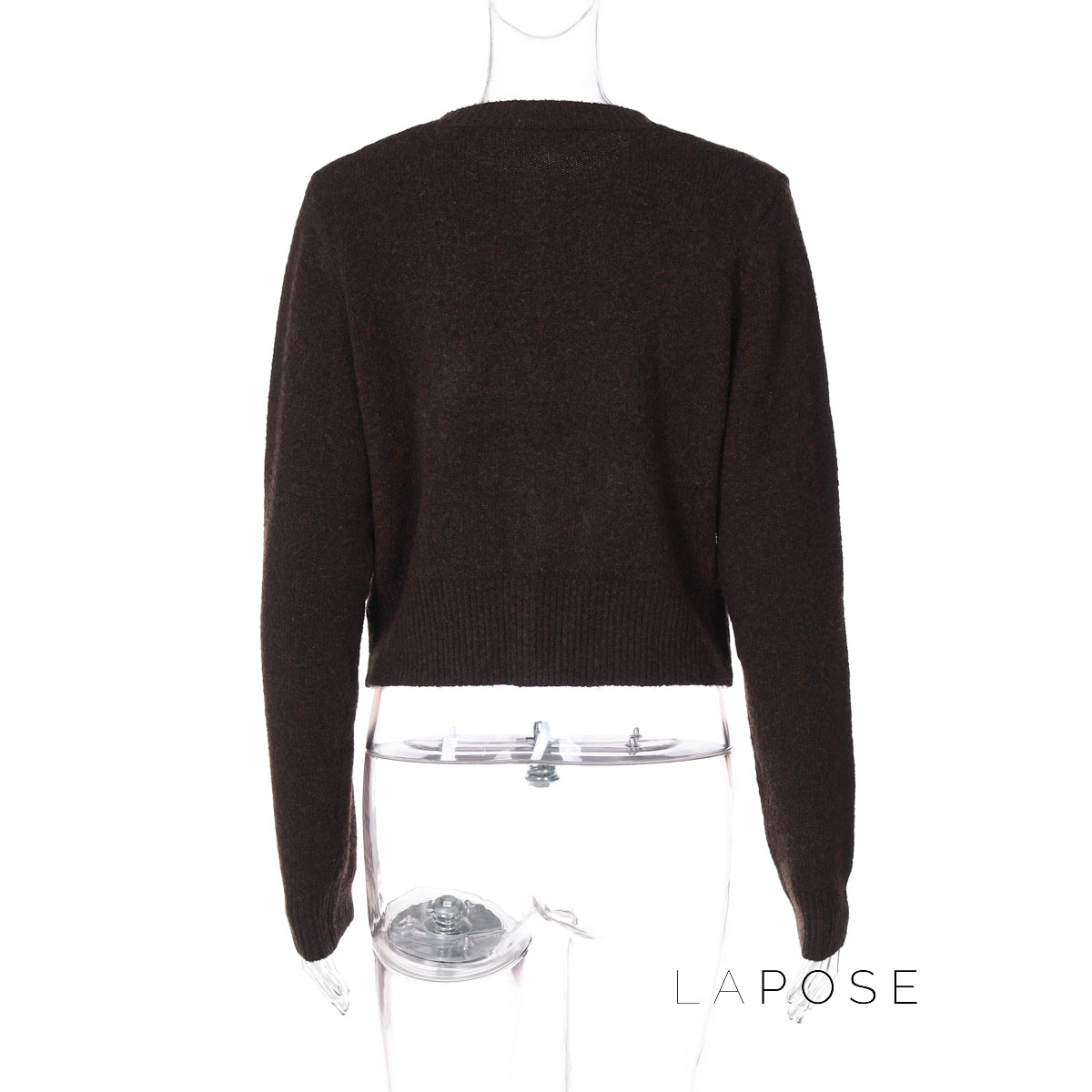 Jennah Coffee Knit Cardigan [6GZKOA97]