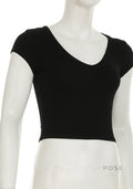 Jennie V-Neck Crop Top [S4YTEIP7]