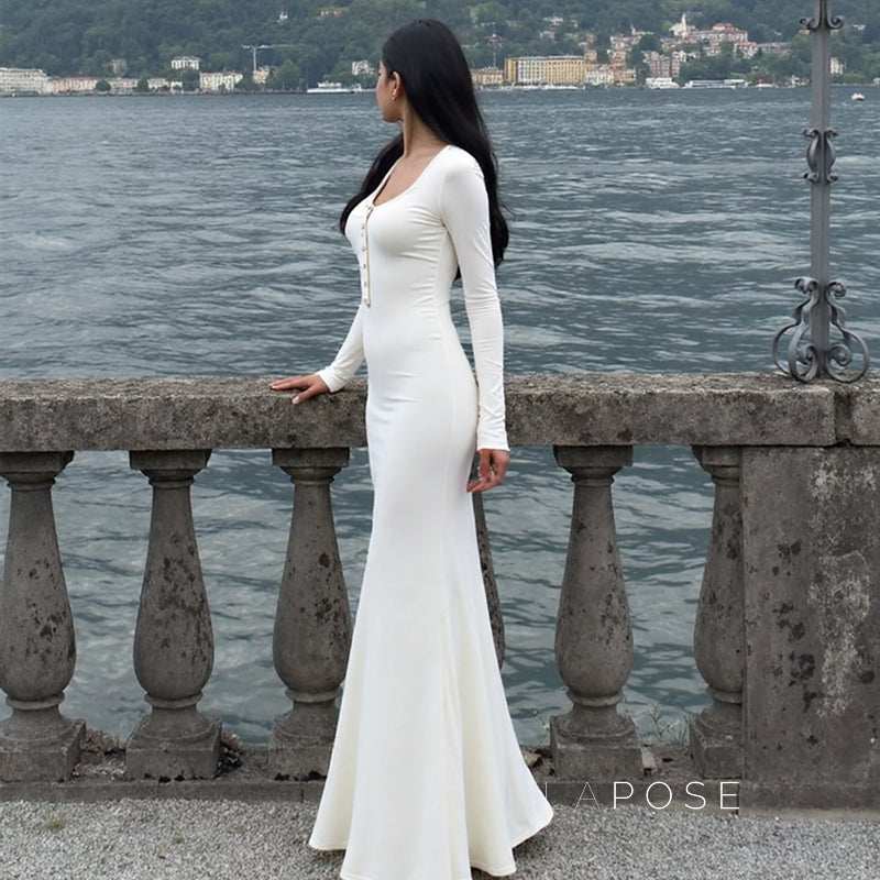 Jermany Slim Fit Maxi Dress [P94AGJL6]