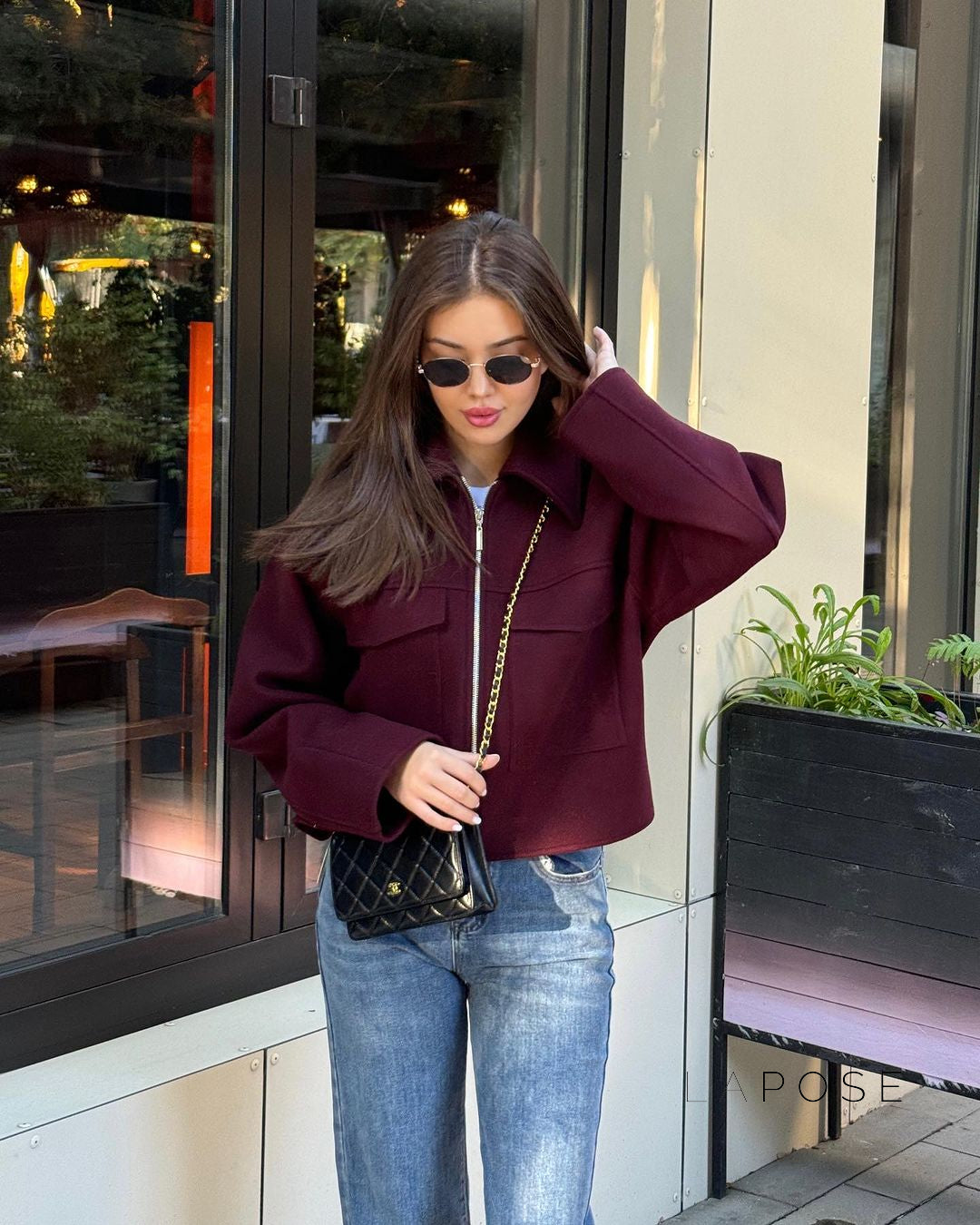 Jesse Wool Zip Jacket [BVPTCGRG]