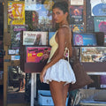 Jessi Jacquard Petal Shorts