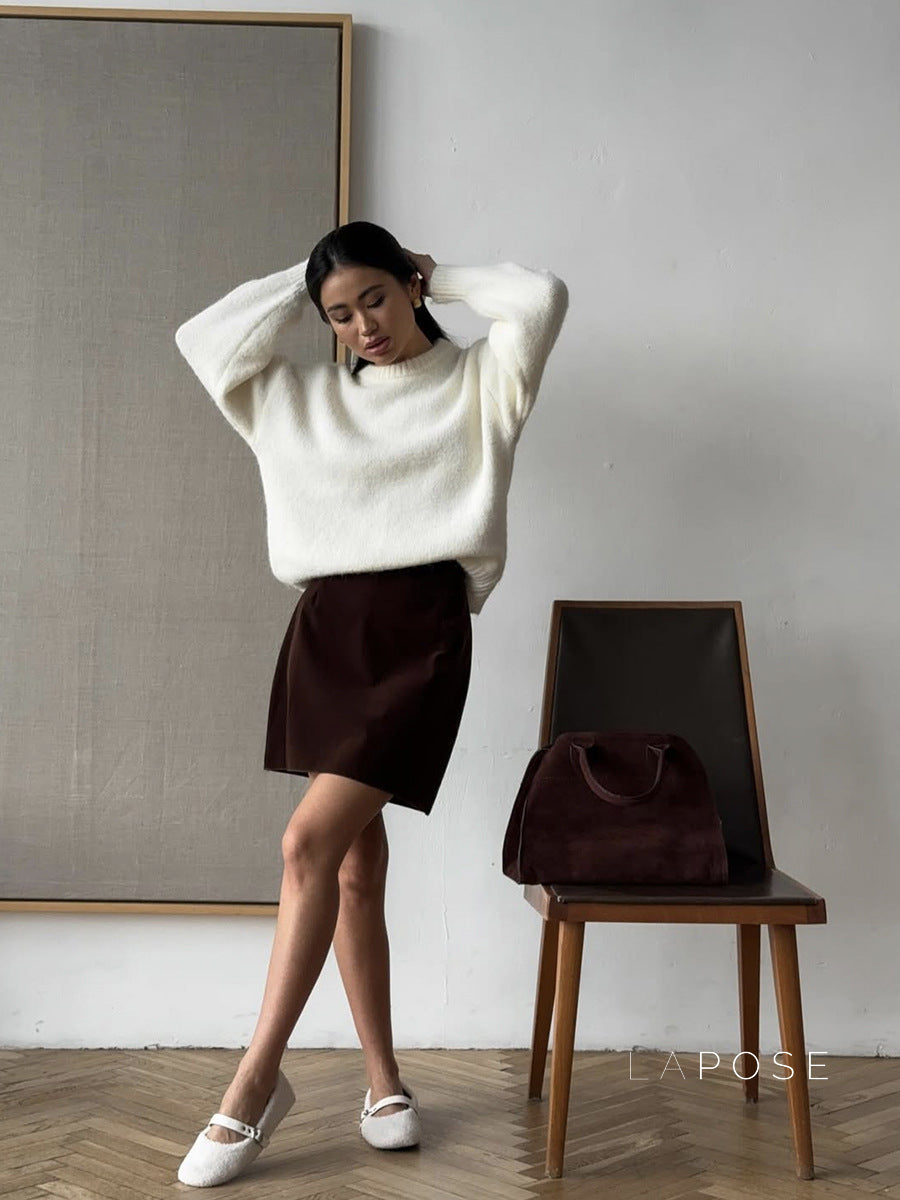 Jessie Colorblock Knit Sweater [HTEBQSC8]