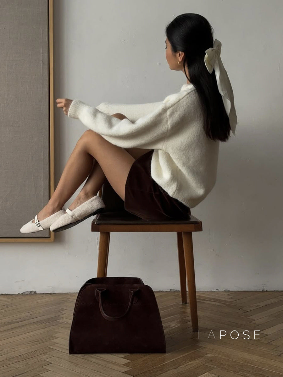 Jessie Colorblock Knit Sweater [NA6PC0SH]