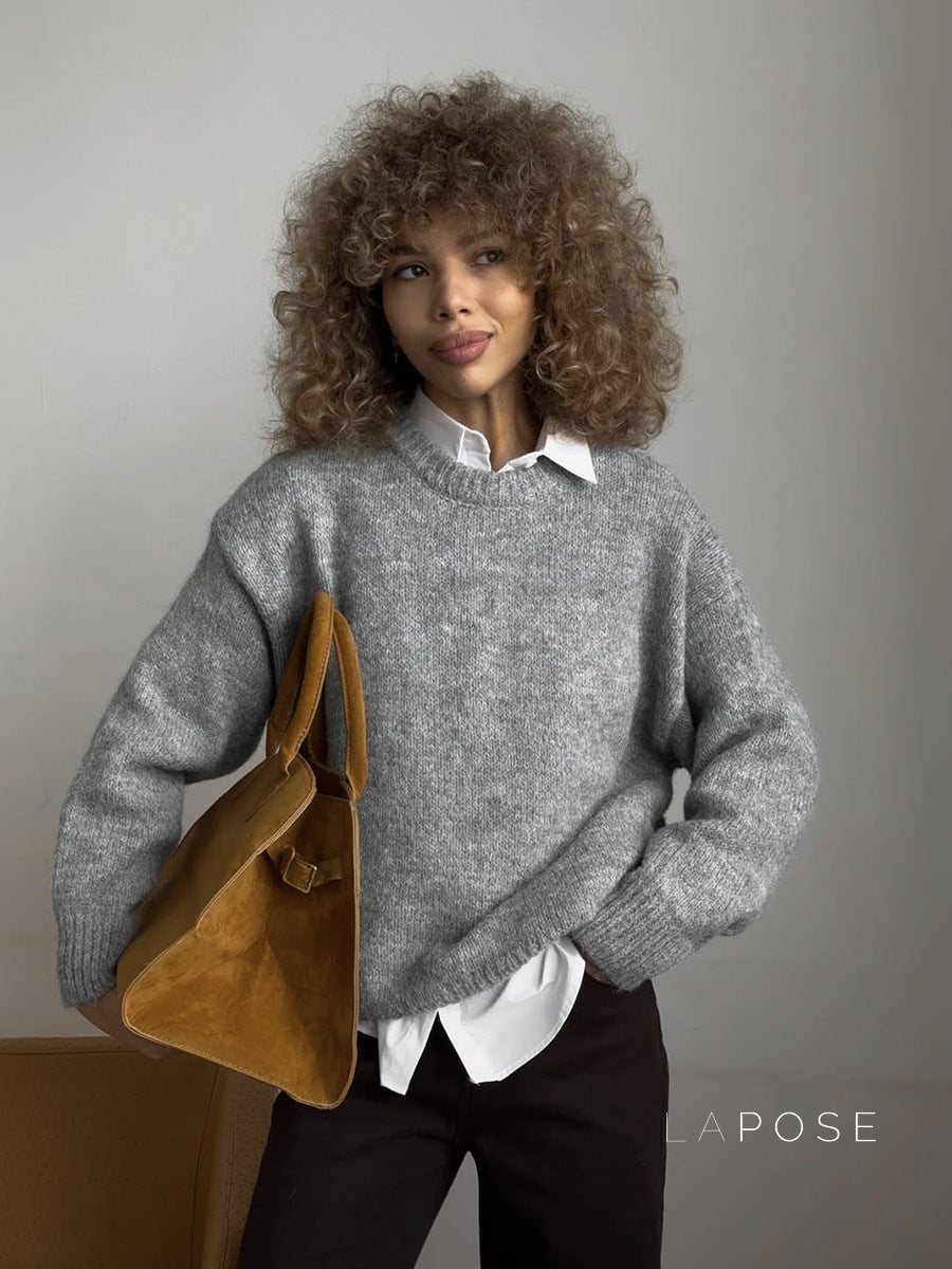 Jessie Colorblock Knit Sweater [FFOFGITL]